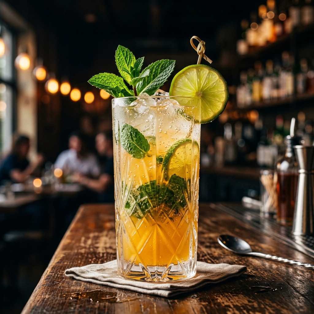 Handcrafted refreshing specialty mocktails